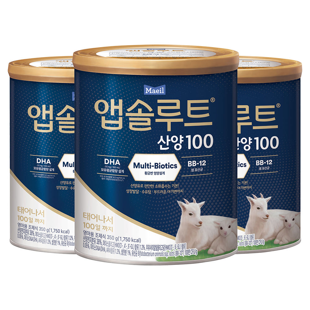 매일유업 앱솔루트 산양 100 350g 3캔 가격 추이 매일유업 직영스토어 매일유업 앱솔루트 산양 100 350g 3캔 - 최저가 52,500원