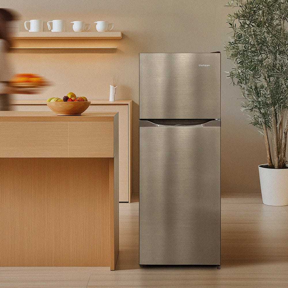 더함 139L 냉장고의 냉동실 수납 모습