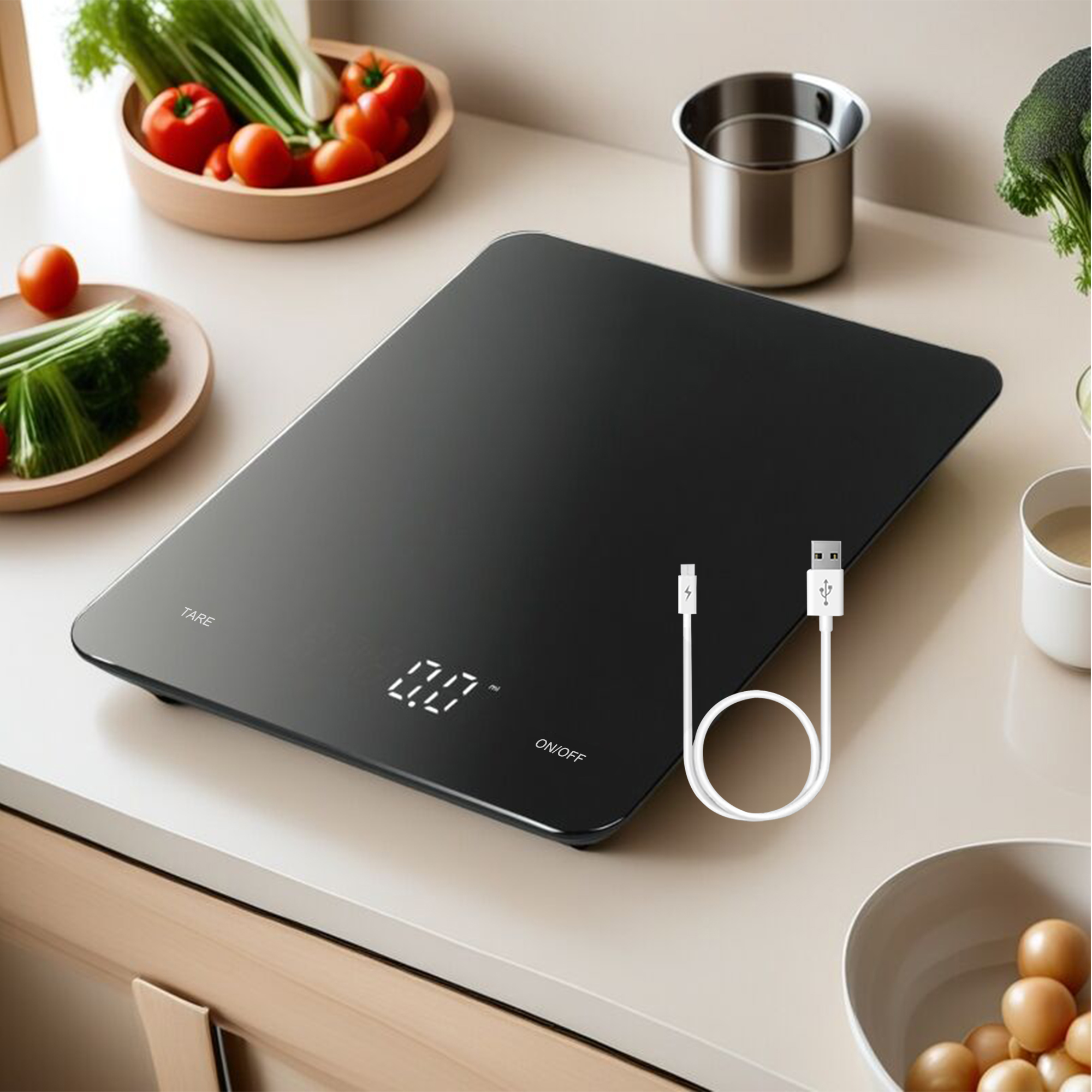 화이트펭귄 정밀 주방 전자저울 이유식 0.1g - 상세 이미지 3