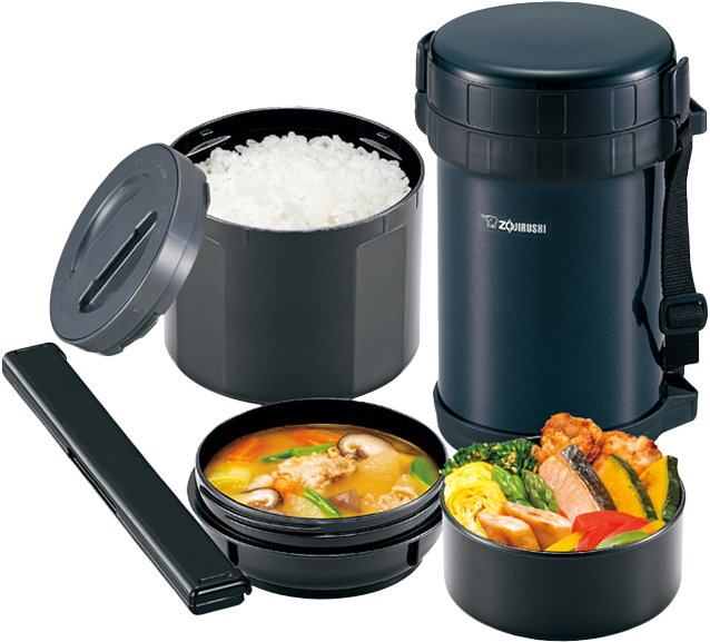 ZOJIRUSHI 조지루시 스테인리스 런치 도시락