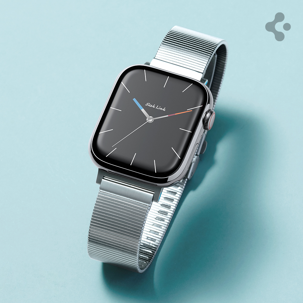 애플워치 메탈 스트랩 11 10 9 8 7 SE3 SE2 6 5 4 SE 울트라 3 2 1 슬림 슬릭링크