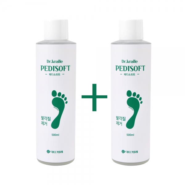 1+1 닥터크랄레페디소프트 500ml  (각질연화제) - 상품 이미지