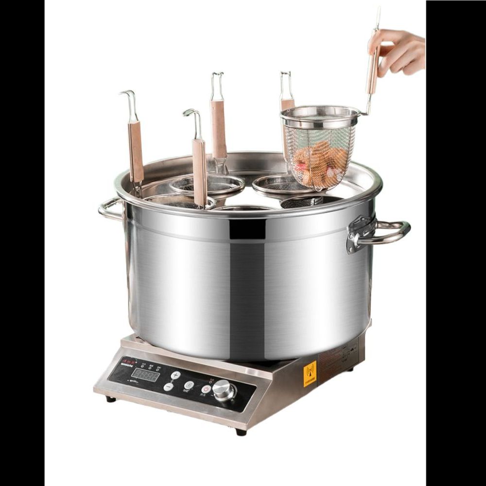 국수삶는냄비 우동 파스타면냄비 쌀국수 소면 라멘 멀티팟 40cm (뚜껑+선반+국수망4) - 상세 이미지 5