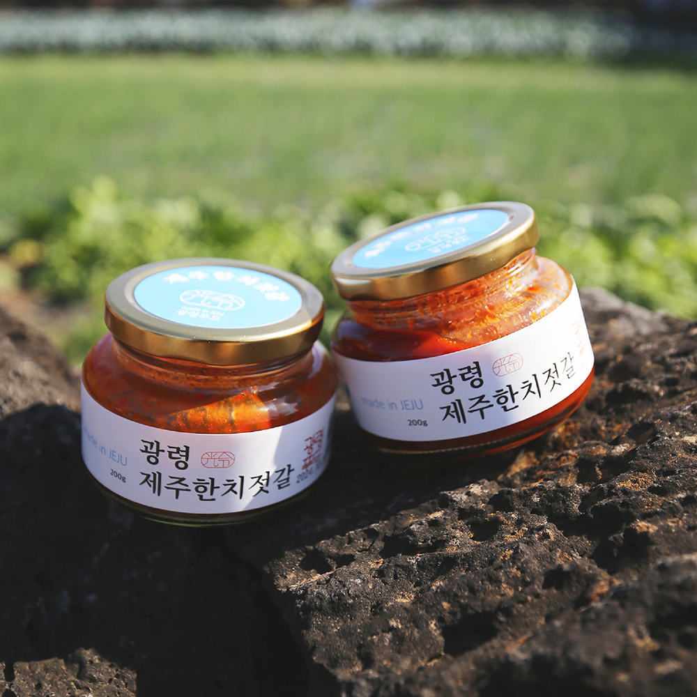 제주 한치 젓갈 200g 2개 국내산 오징어 한치젓 특산물 - 상세 이미지 2