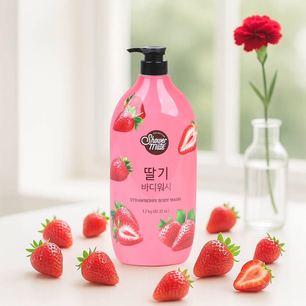 샤워메이트 대용량 바디워시 1.2kg X3개 교차선택 - 상세 이미지 4