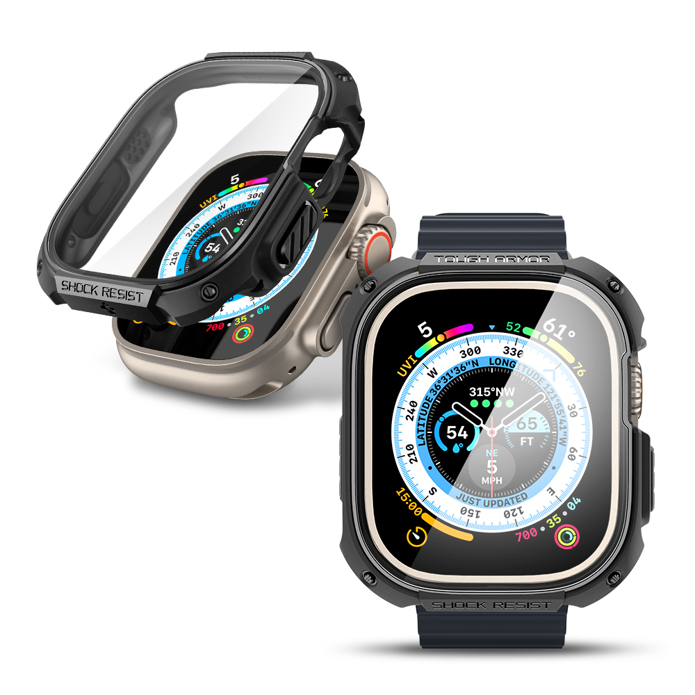 애플워치 울트라 3 2 1 케이스 풀커버 터프아머 강화유리 포함