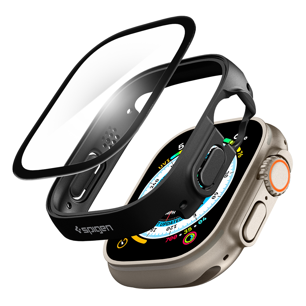 애플워치 울트라 케이스 2 1 풀커버 씬핏360 강화유리 포함