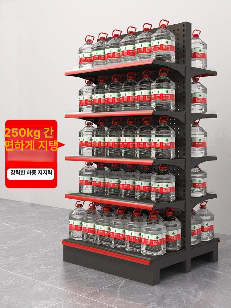약국 과자 철재 펜트리 편의점 디스플레이 선반 판매대 120x80x135 5겹 35폭 A - 상세 이미지 3