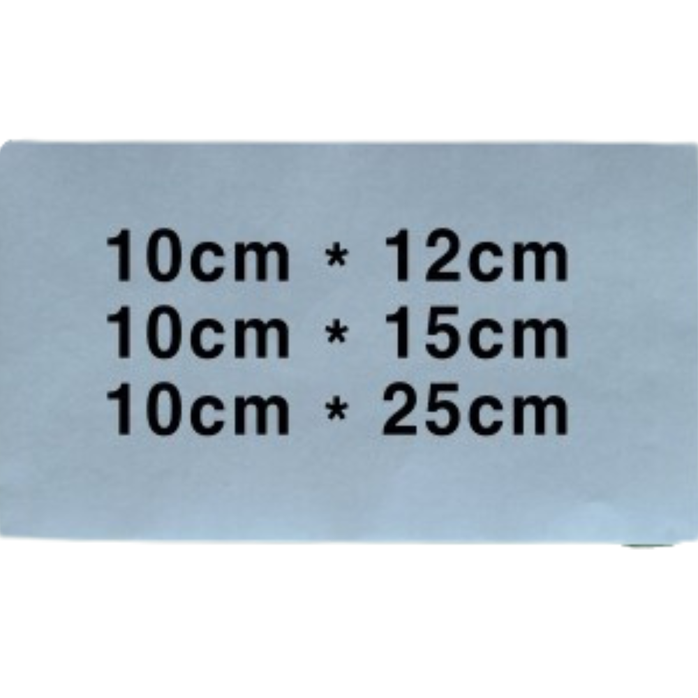 주문제작 화이트 종이호일 대용량 오븐용 내유지 베이킹 페이퍼10cm X 12cm 10cm X 15cm 10cm X 25cm - 상품 이미지