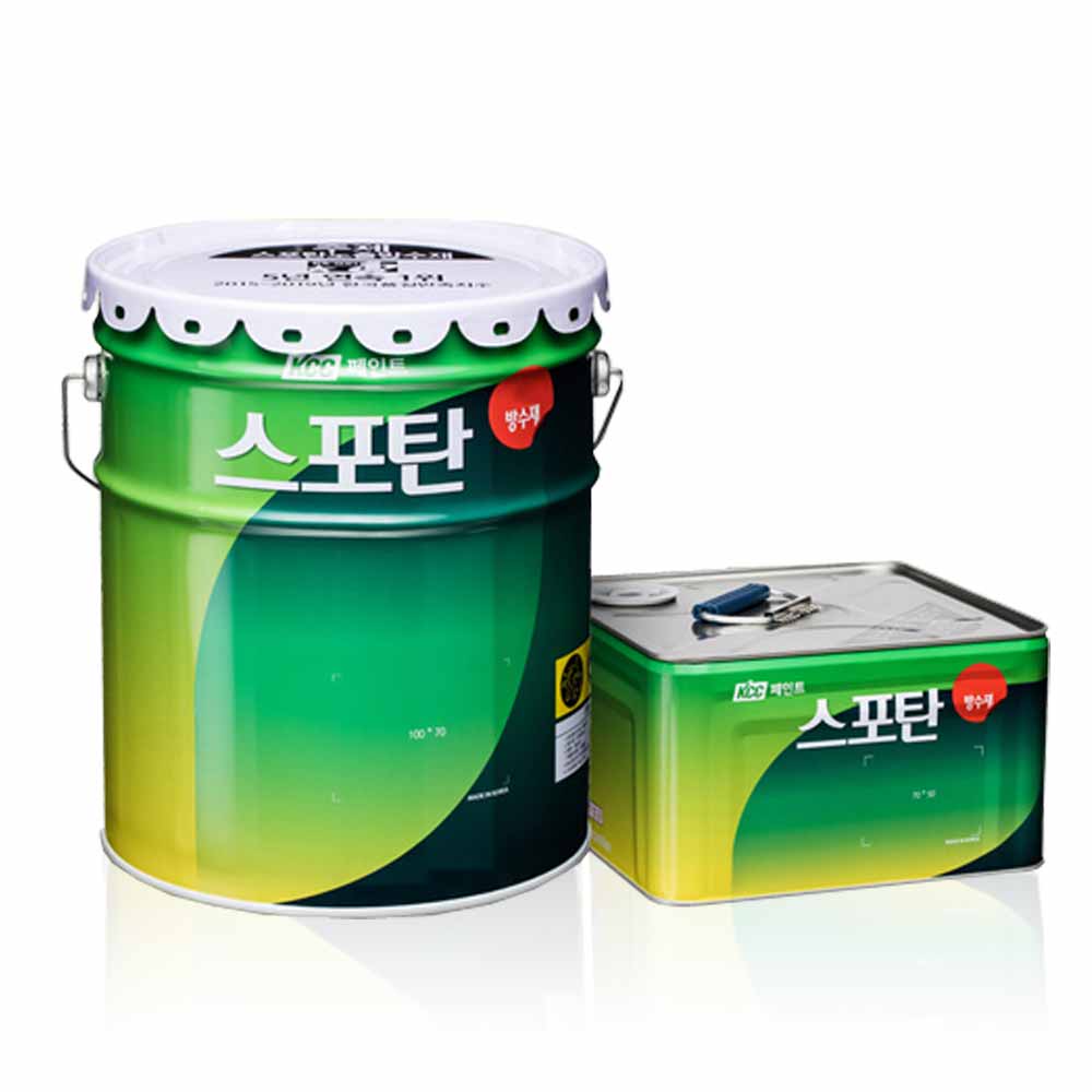 KCC 모노탄상도 12.6L 옥상방수 우레탄 페인트 회색 이미지 2