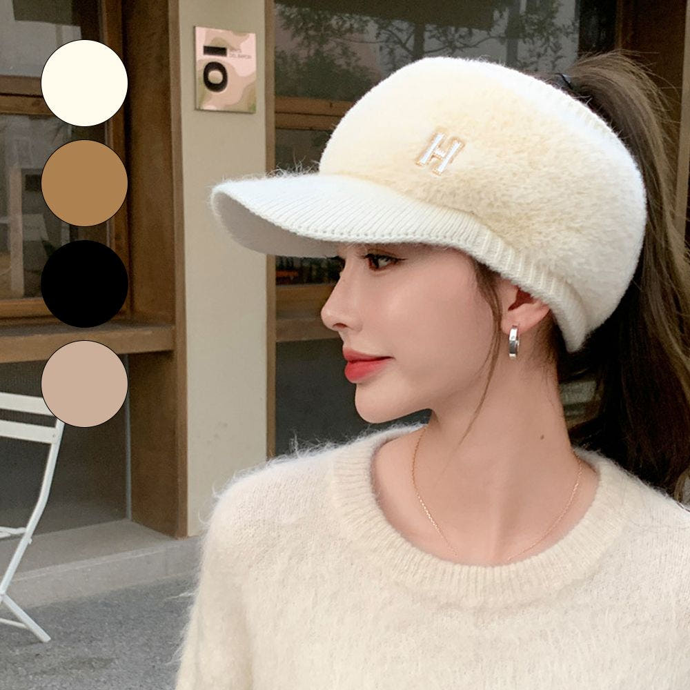 마리 니트 선캡