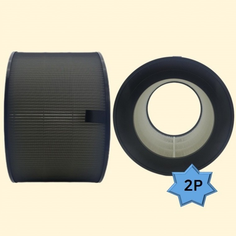 엘지 퓨리케어2단 헤파2개 원통형 AS352NS2A 호환필터 국산