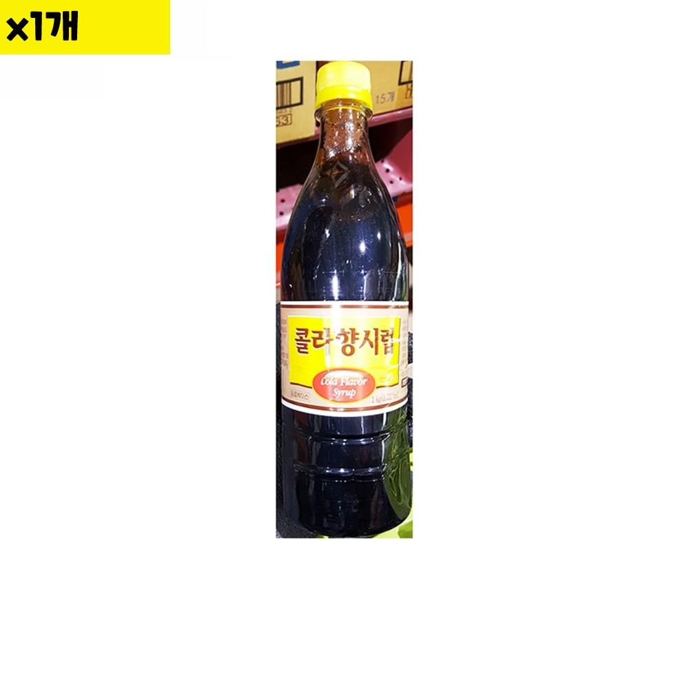식자재 식재료 도매 콜라향시럽 오뚜기 1Kg 1개 - 상품 이미지