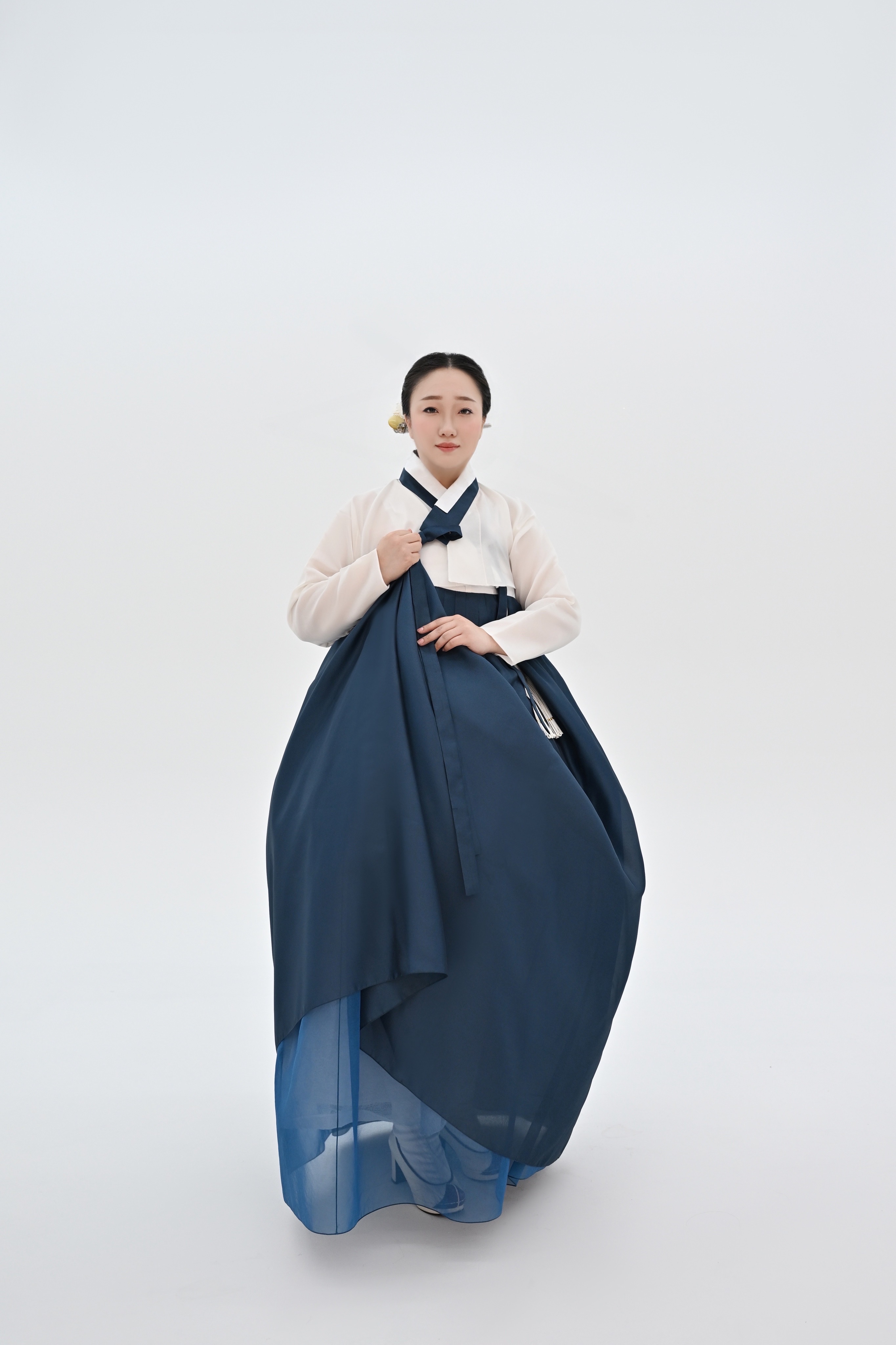 [한복대여] 혼주 신부 여성 전통 한복대여 자유색상 혜여한복 - 상세 이미지 2
