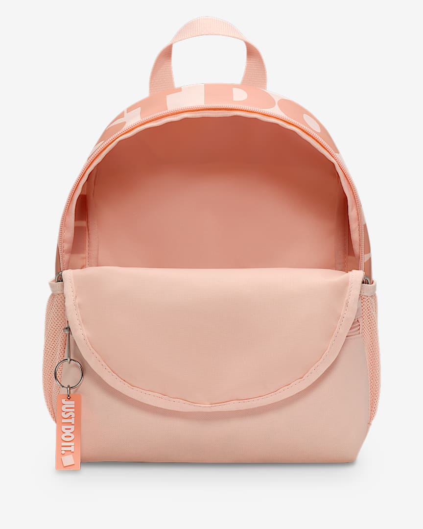[국내매장판] 나이키 미니 백팩 브라질리아 JDI 신학기 소풍 보조 학원 여행 가방 코랄핑크
