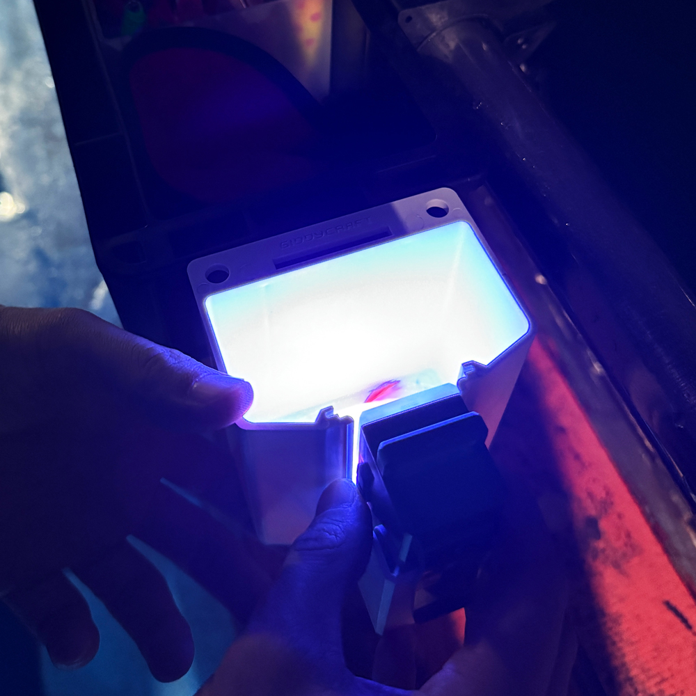 기디라이트 멀티 UV축광기 블랙 휴대용 LED 에기축광기 UVBOX 이미지 6
