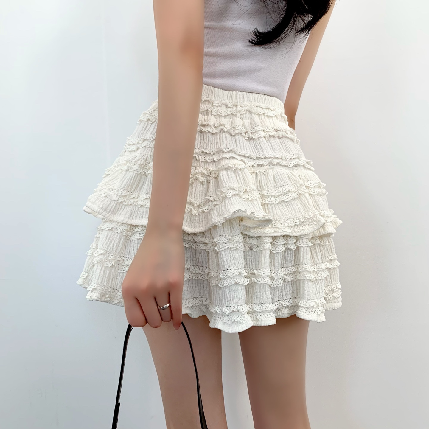 캉캉스커트 캉캉치마 도트스커트 - 상세 이미지 4