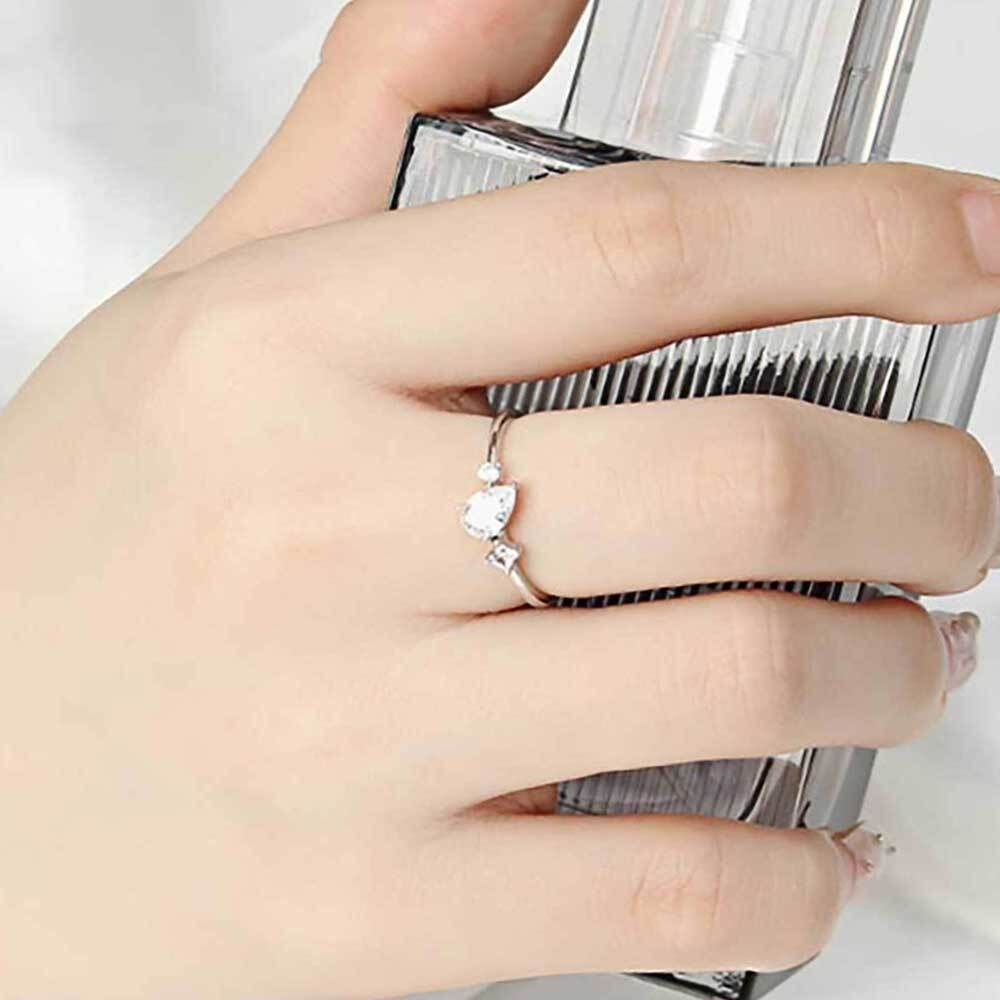 925은반지 은커플링 실버 링 여성은반지 반지 - 메인 이미지