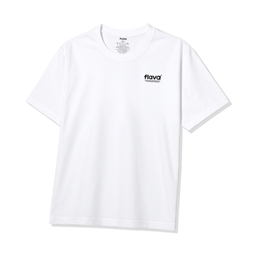 플라바 빅라인로고back 반팔 티셔츠 S-4XL 빅사이즈 이미지 7