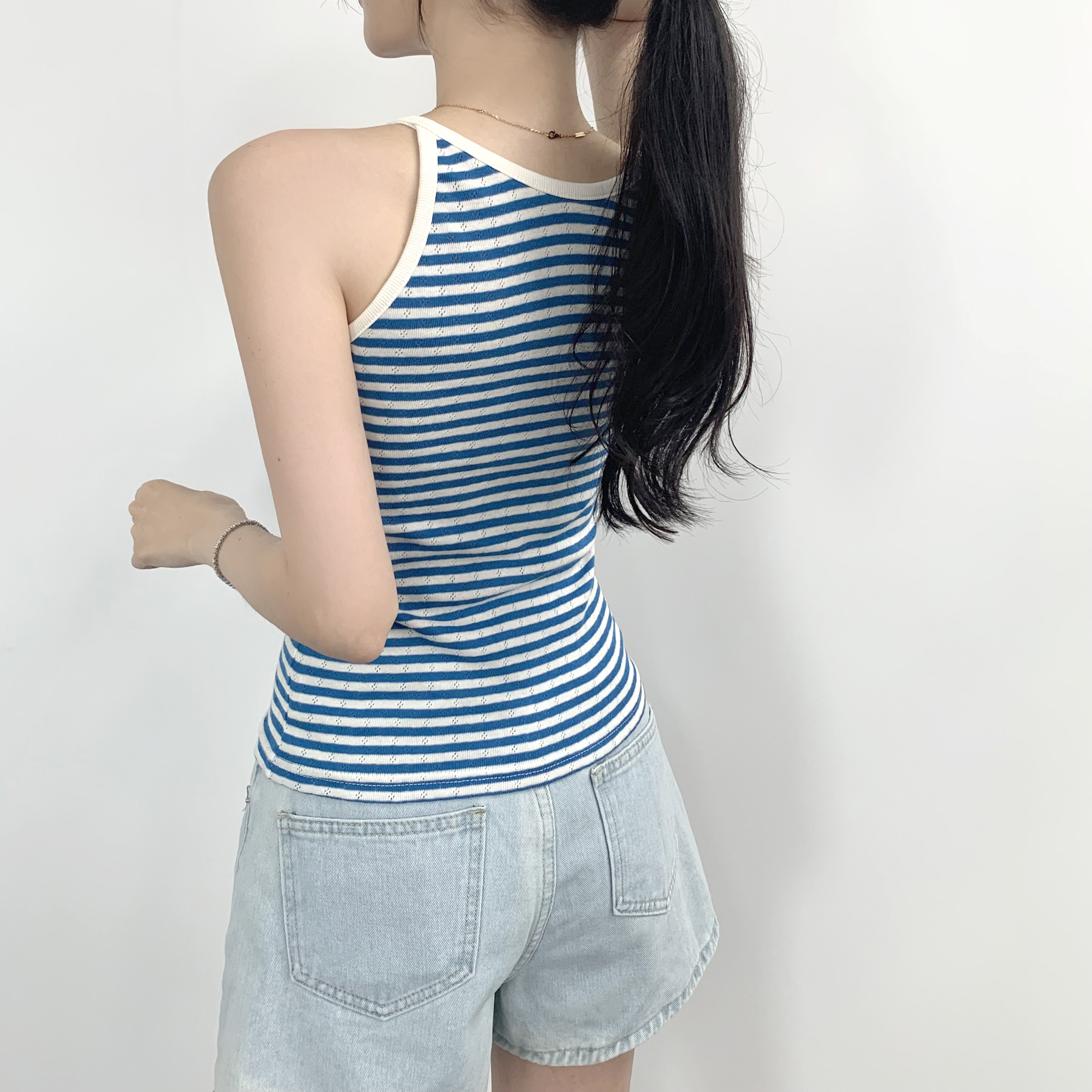 홀터넥나시 탱크탑 레이어드나시 이미지 6