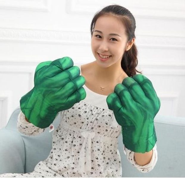 주먹 헐크 어린이 권투 히어로 타노스 방패 도끼 오른손 할로윈 군청색 1개 올리브그린 1개 프리사이즈 - 상세 이미지 2