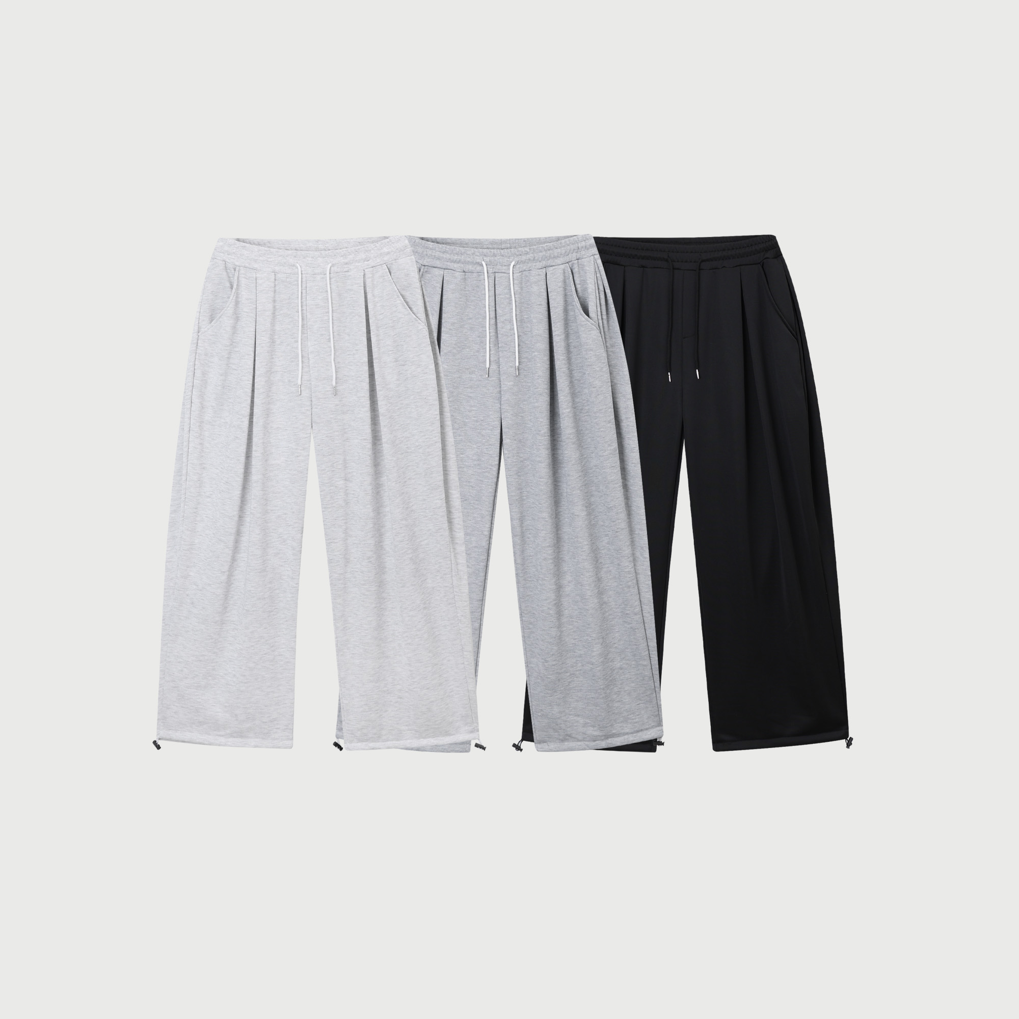 1+1 남자와이드팬츠 스웻팬츠 남자편한바지 - 상세 이미지 4