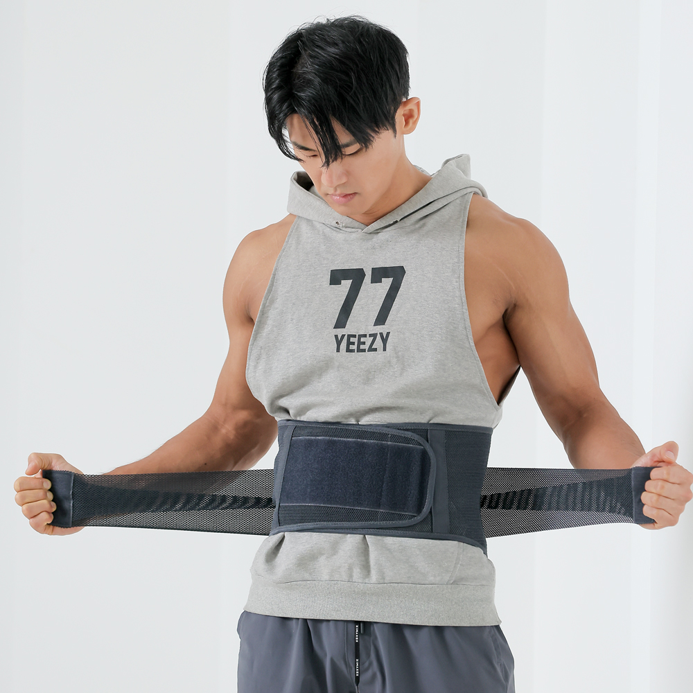 빔핏 허리 복대 보호대 얇은 여름용 밴드 척추 보호 디스크 이미지 6