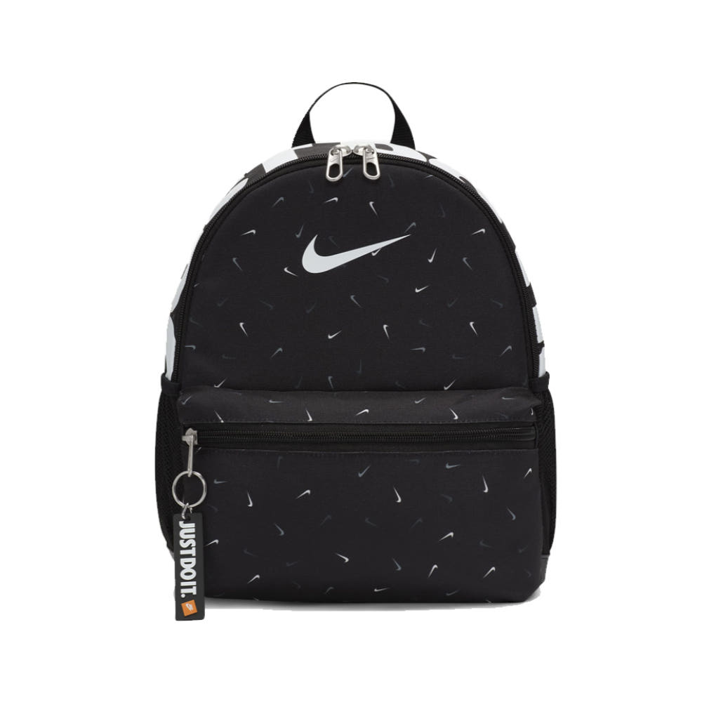 [국내매장판] 나이키 미니 백팩 브라질리아 JDI 신학기 소풍 보조 학원 여행 가방 블랙(스우시패턴)