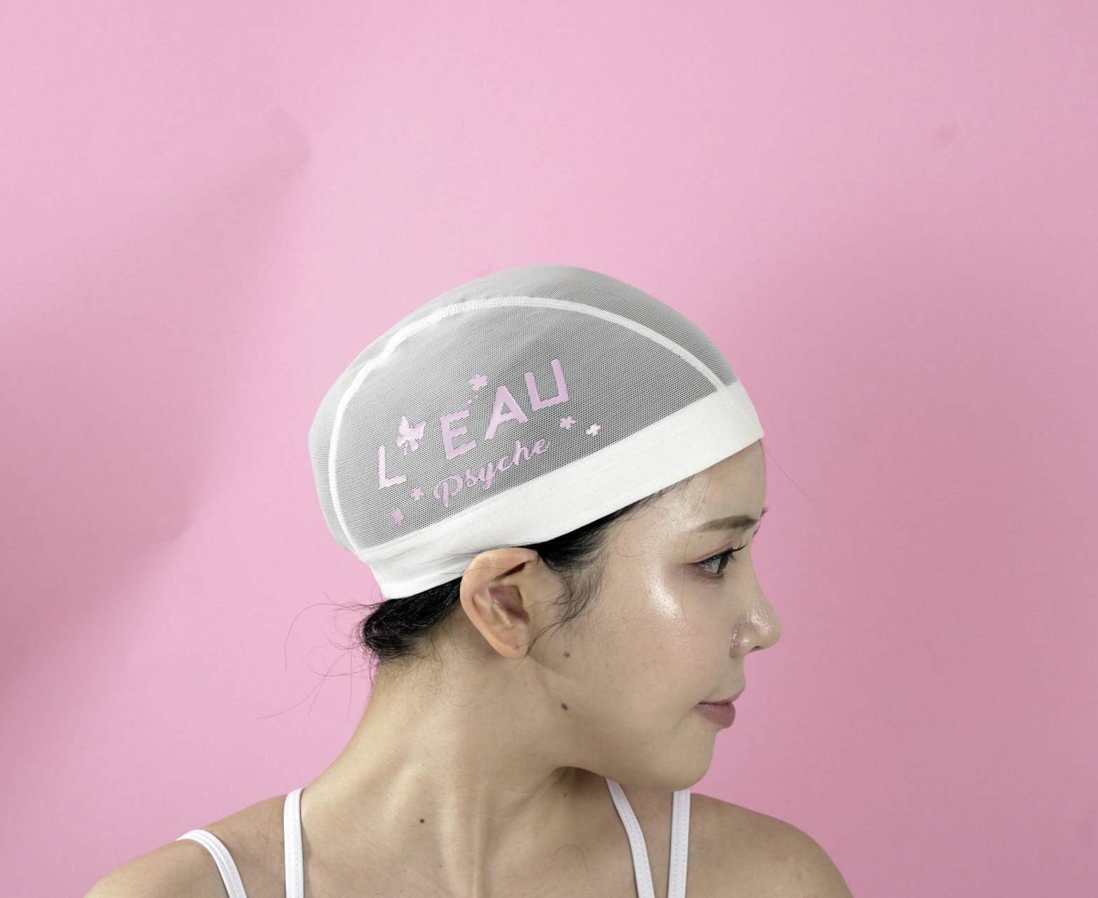 진정한 부잣집 존예공주님를 위한 사쿠라 베이비핑크 메쉬수모 - 상세 이미지 4