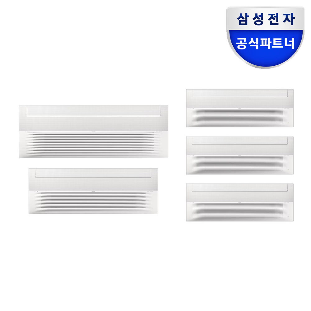 [전국기본설치비포함] 삼성 비스포크 무풍 인피니트라인 시스템에어컨 5실, 140.6㎡, 단배관 - 상품 이미지