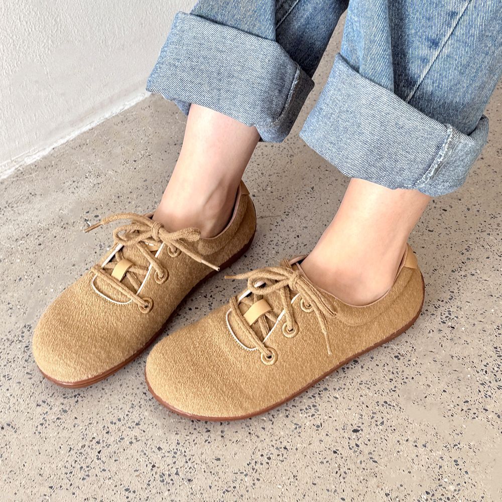 [반품 불가] KSNS 플렉시워커스 울 100% 카멜  - KSNS의학이론용 맨발걷기효과