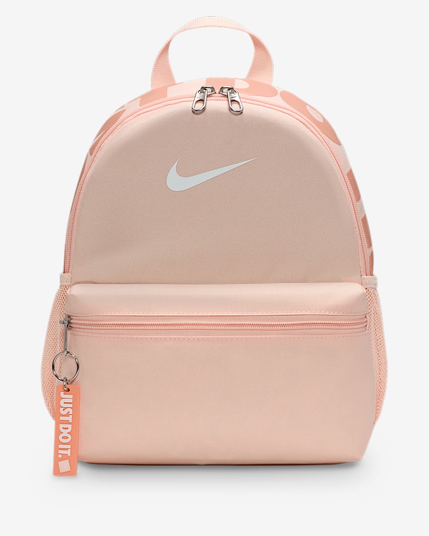 [국내매장판] 나이키 미니 백팩 브라질리아 JDI 신학기 소풍 보조 학원 여행 가방 코랄핑크