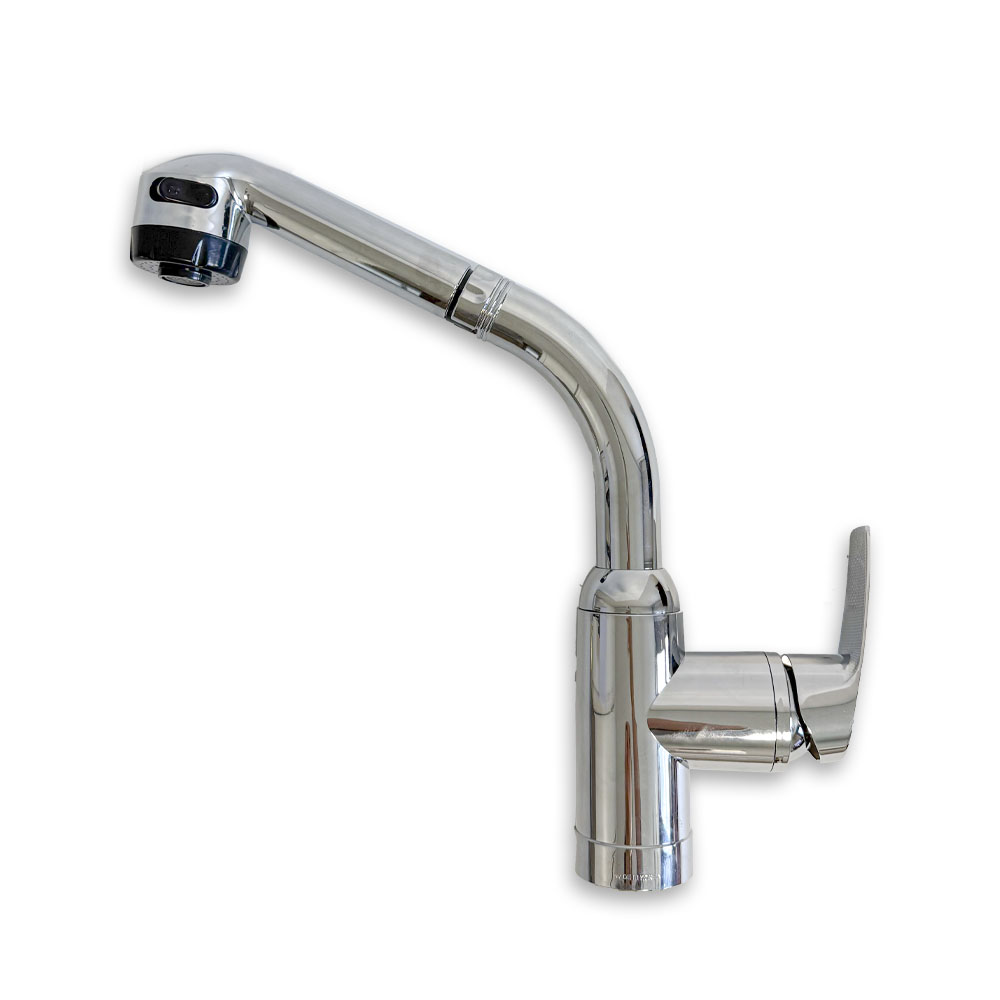 싱크대 주방 수전 헤드 교체 원홀 자바라 수도꼭지 호스 세트 측면형