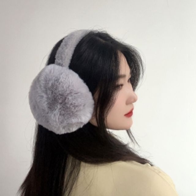 마카롱겨울귀마개보온귀마개방한털귀도리 - 상품 이미지