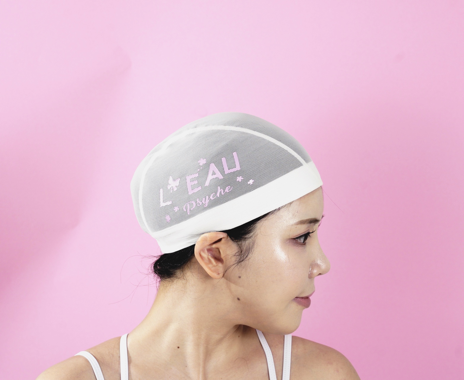 진정한 부잣집 존예공주님를 위한 사쿠라 베이비핑크 메쉬수모 - 상세 이미지 3