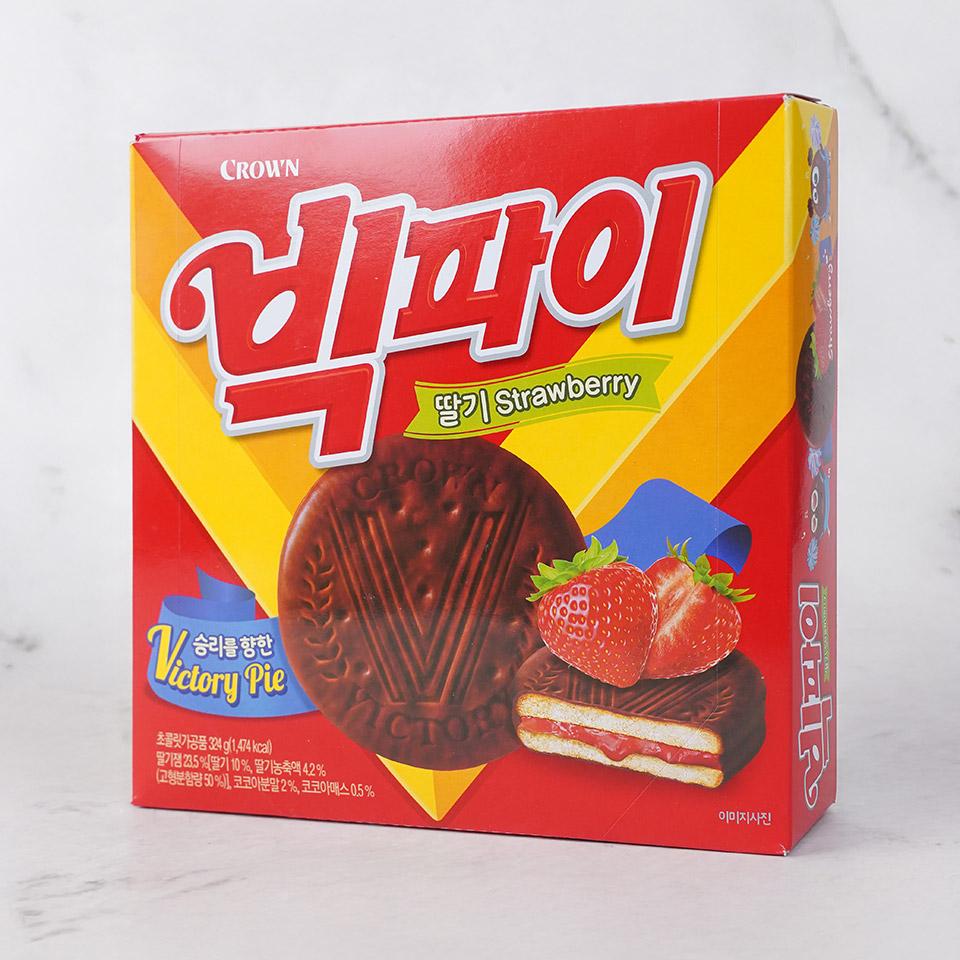 메가마트 크라운 빅파이 딸기 324g - 상세 이미지 2