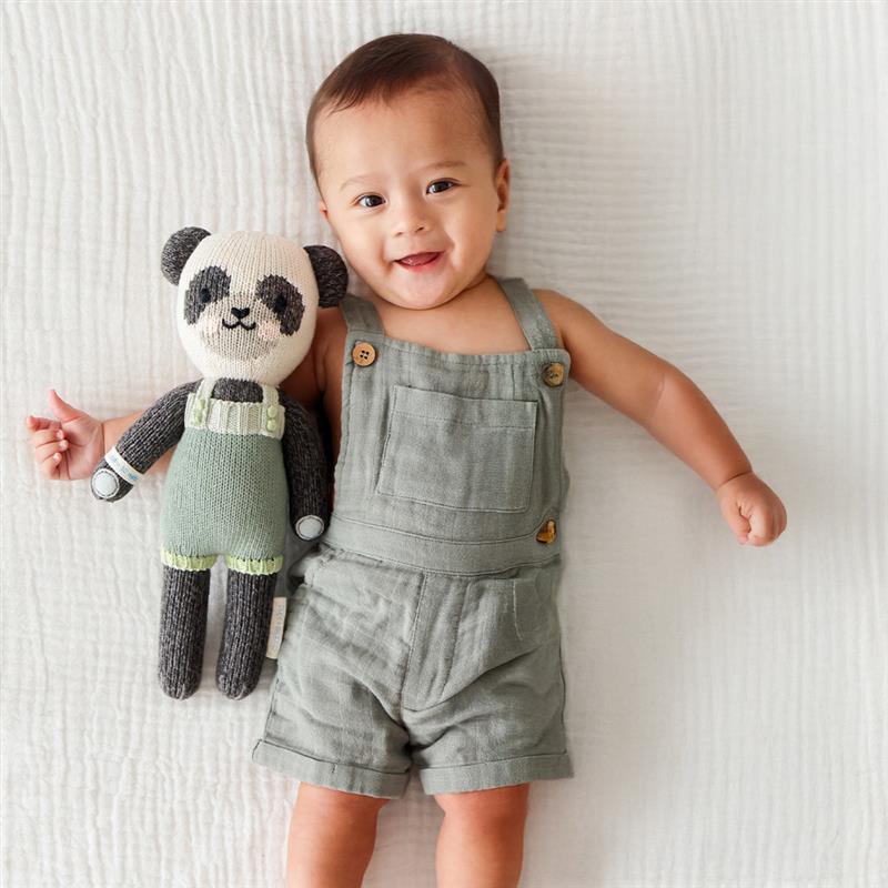 [N배송]커들앤카인드 리틀 펙스톤 팬더 핸드메이드 애착인형 아기 출산 임신 선물