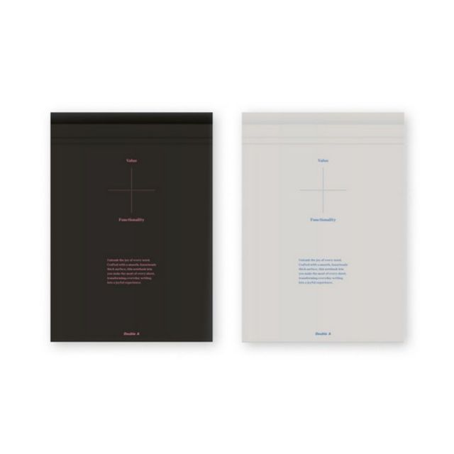 심플 플러스 노트 패드 A4 그레이 - 상품 이미지