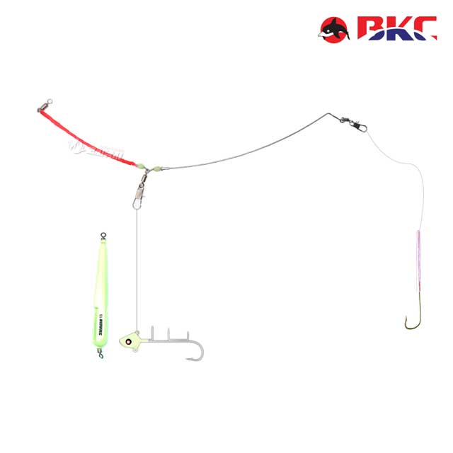 BKC 속공 텐빈 라운드형 SG-829 갈치 텐빈채비 와이어 편대 채비 - 상세 이미지 3