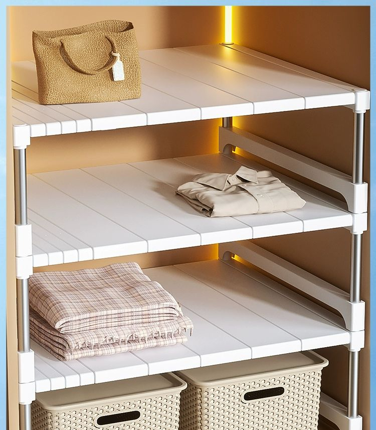 나누기 파티션 칸막이 선반 내부 옷장 정리 장롱 보관 32cm 28.5-36cm 32cm A - 상품 이미지