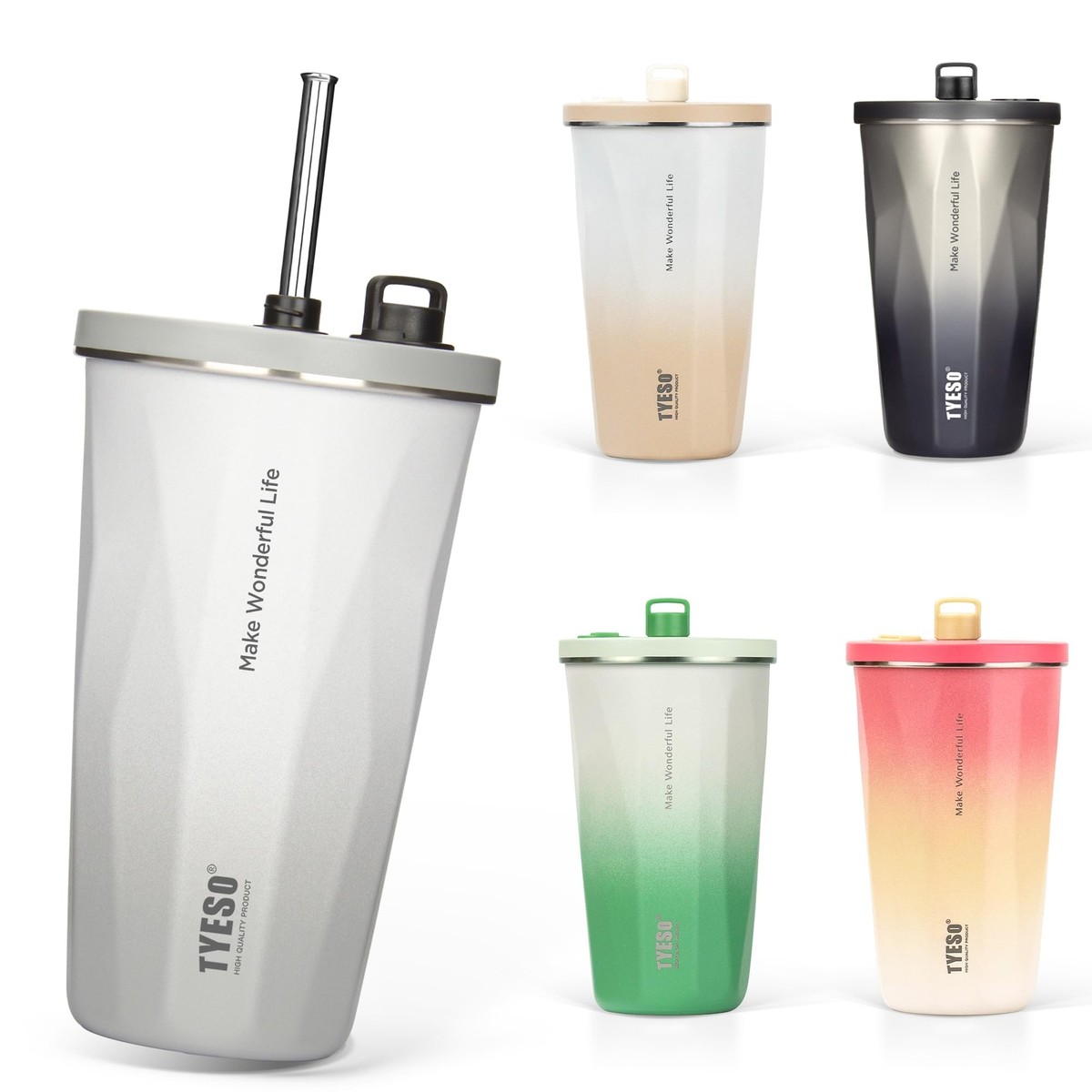 타이소 진공 텀블러 600ml 스테인레스 보온보냉 - 메인 이미지