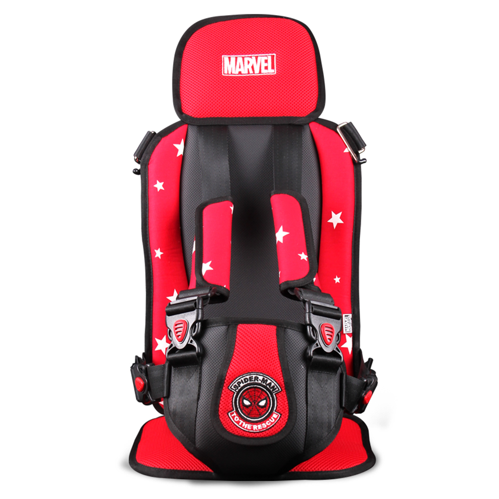 국내생산 충돌테스트통과 마블히어로 휴대용 주니어 카시트