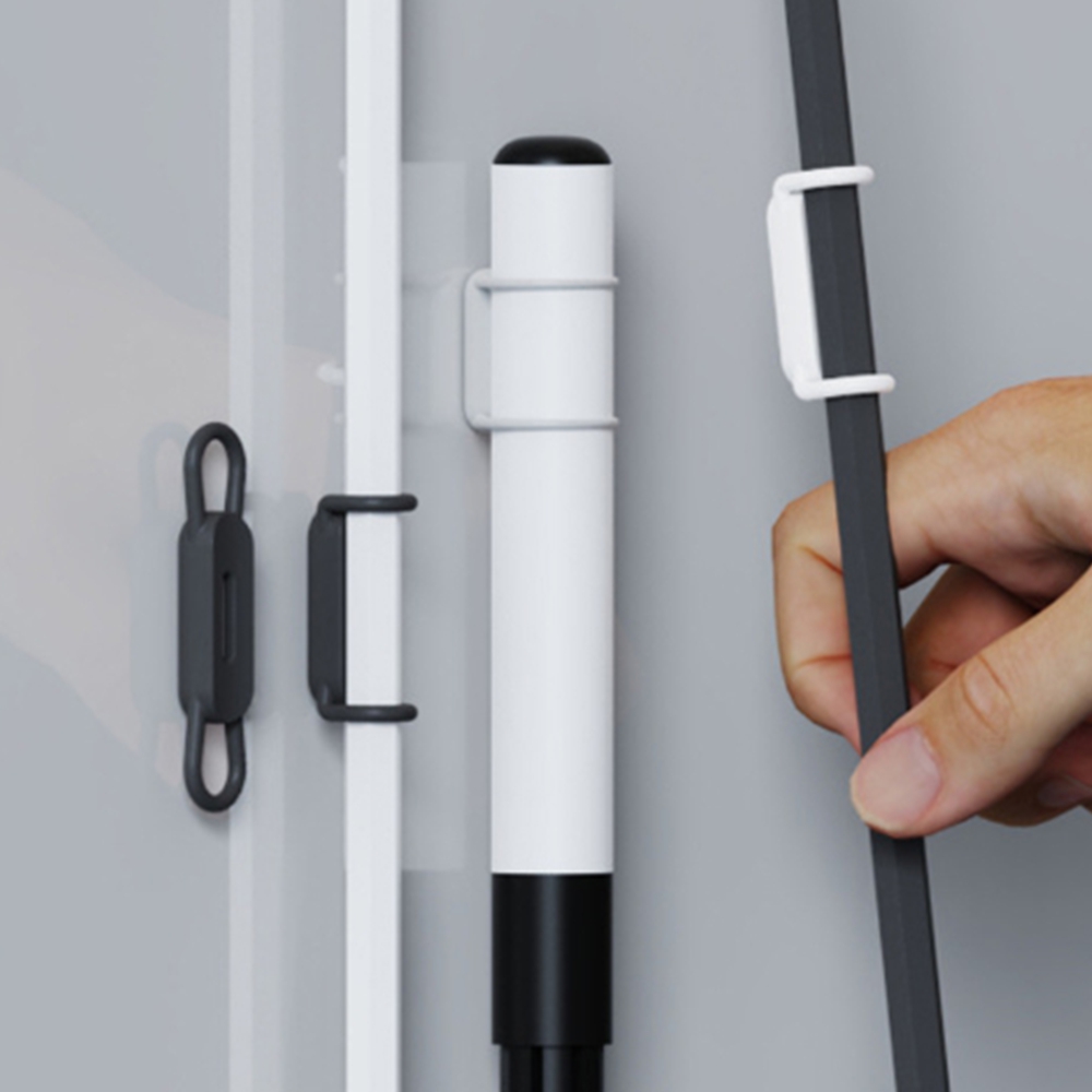 마그네틱홀더 책상 전선정리 클립 문구 공구 자석고정 5p세트