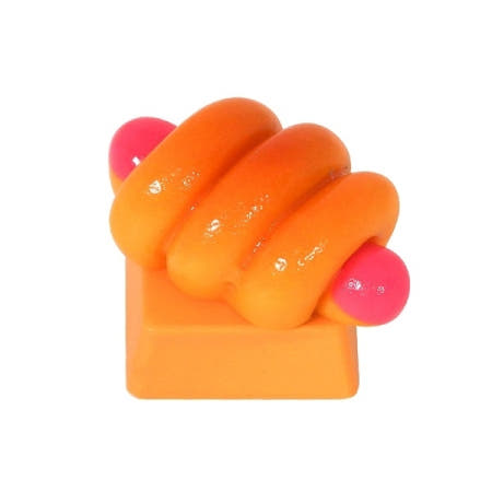 소시지빵 커스텀 데스크테리어 포인트 기계식 키보드 브레드 키캡