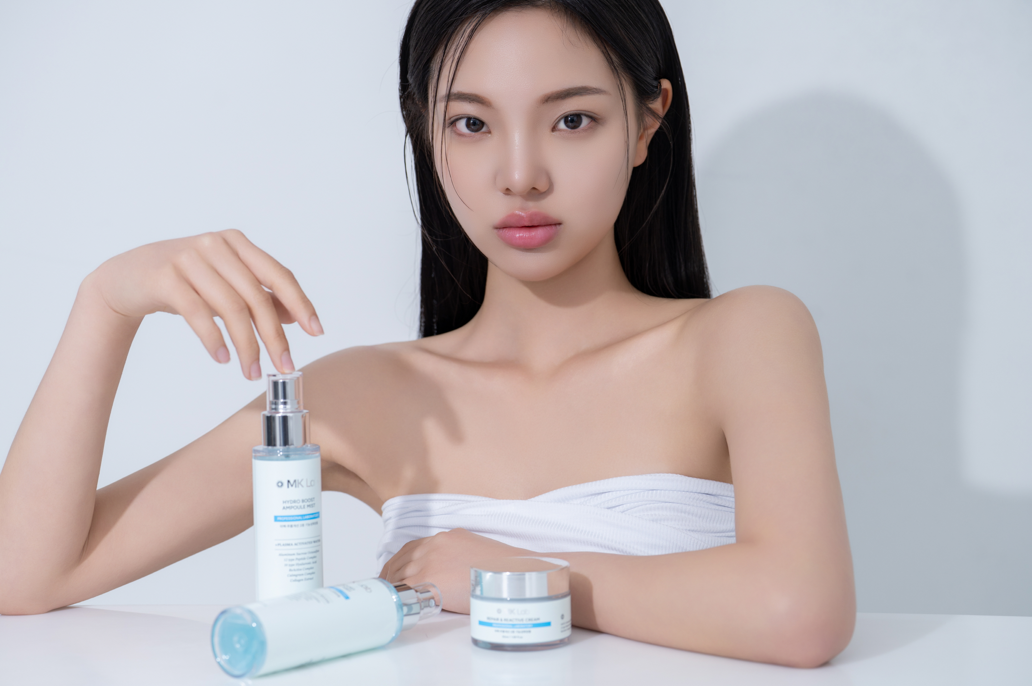 MKLab 앰플 오일 세럼 미스트 픽서 히알루론산 콜라겐 미백 주름 물광 쿨링 수부지 보습 이미지 8