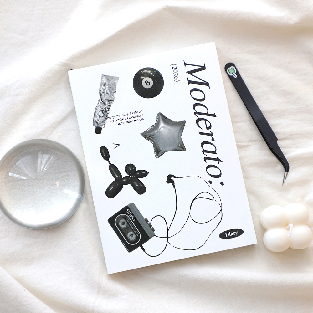 플레플레 2026 모데라토 다이어리 (날짜형)