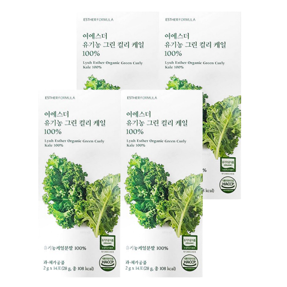 에스더포뮬러 유기농 컬리 케일 가루 파우더 여에스터 14포X4개 - 상세 이미지 4