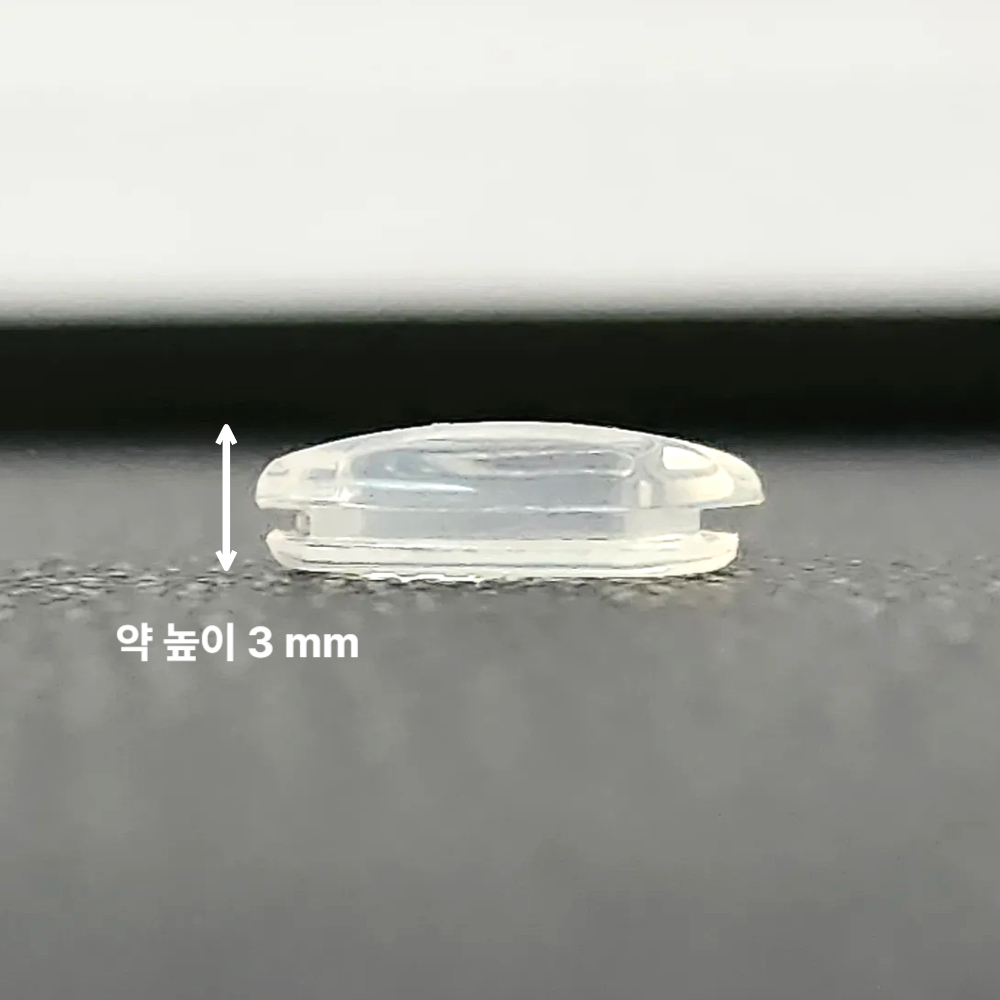 호환 오클리 금자 끼우는 실리콘 에어 안경 코받침 교체 선글라스 코패드 기븐 피드백 틴칸카본 콘퀘스트 타이브레이커 홀브룩메탈 게이지6 8 크로스헤어 엘몬트M L 블렌더 틴포일 카본 이미지 7