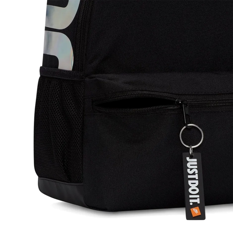 [국내매장판] 나이키 미니 백팩 브라질리아 JDI 신학기 소풍 보조 학원 여행 가방 블랙(홀로그램)