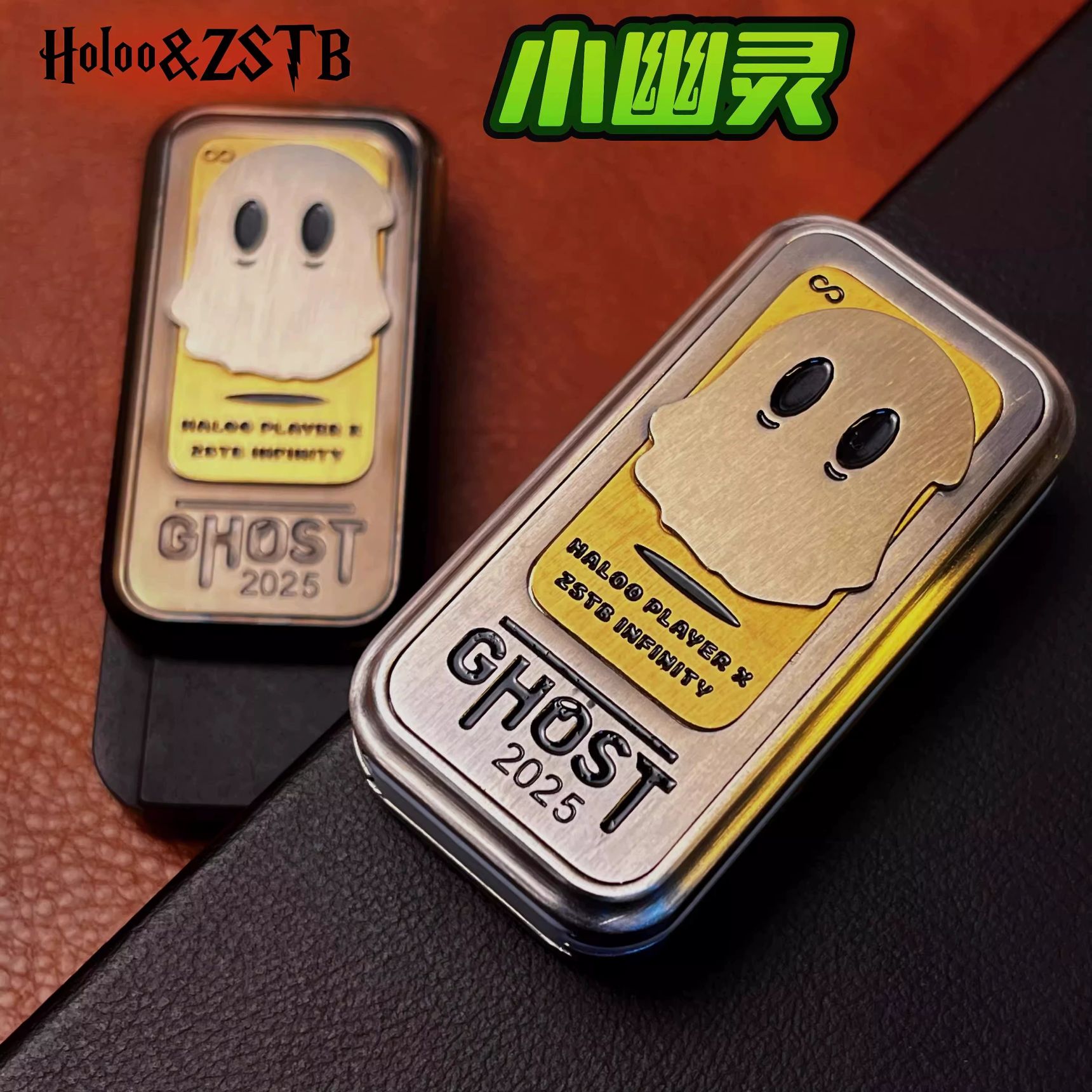 피젯슬라이더 피젯 푸시 금속 기계식 마그네틱 피젯토이 G10 나무무늬 부품 팩 포함+수납박스 - 상세 이미지 3